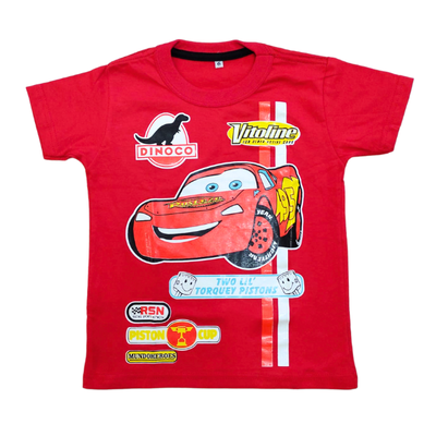 Remera Cars Roja