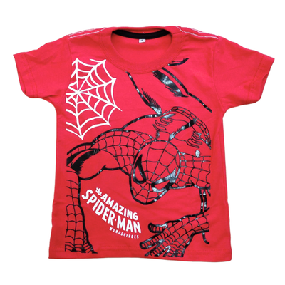 Remera Hombre Araña Amazing Roja