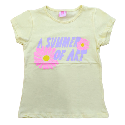 Remera Summer Of Art Amarilla