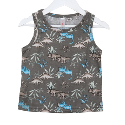 Musculosa Dinos Gris