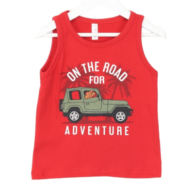 Musculosa Adventure Roja