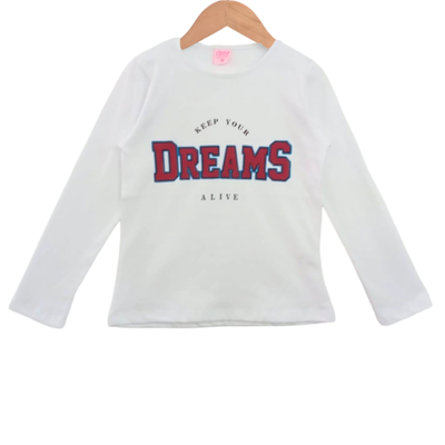Remera Dreams Blanca