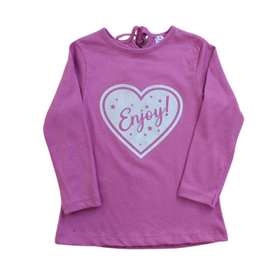 Remera Enjoy Morada