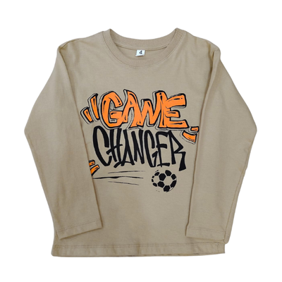 Remera Game Changer Beige