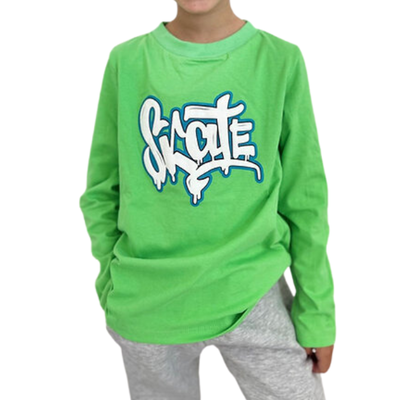 Remera Skate Verde