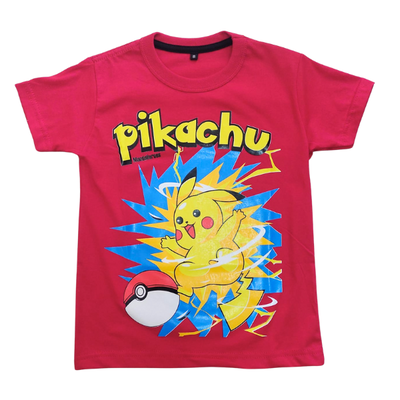 Remera Pikachu Roja