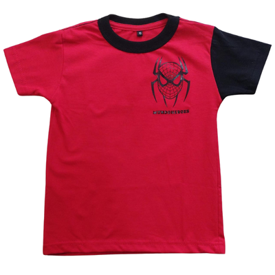 Remera Hombre Araña Roja - Doble Estampa