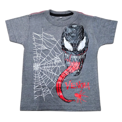 Remera Venom Gris