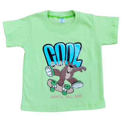 Remera Oso Cool Verde