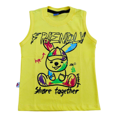 Musculosa Friendly Amarilla