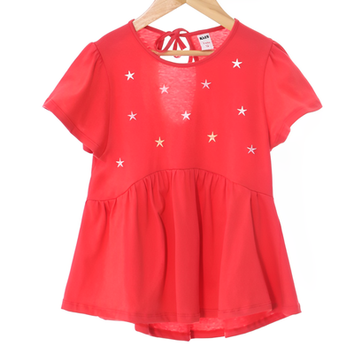 Remera Roja Estrellas