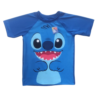 Remera UV Stich Azul