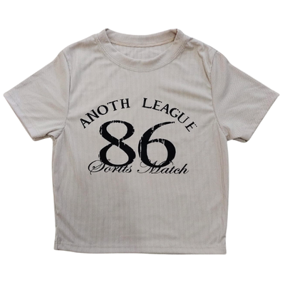 Remera Anoth League 86 Beige