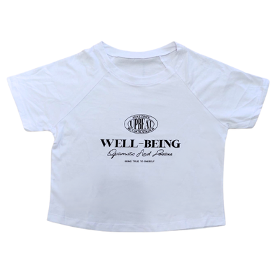 Remera Well Being Blanca