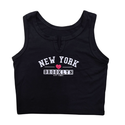 Musculosa New York Negra