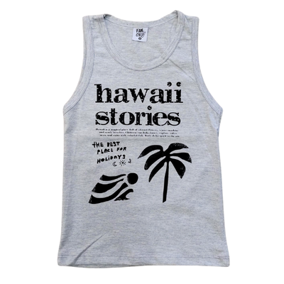 Musculosa Hawaii Gris