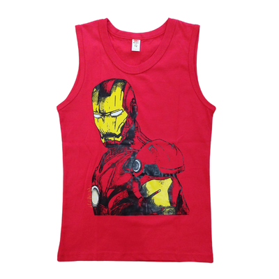 Musculosa Ironman Roja