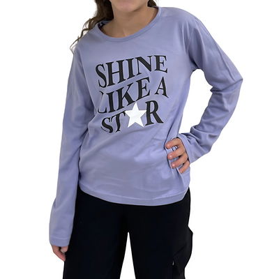 Remera Star Lila