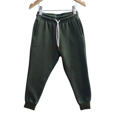 Babucha Frizada Con Puño Verde
