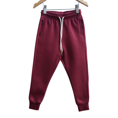 Babucha Frizada Con Puño Bordo