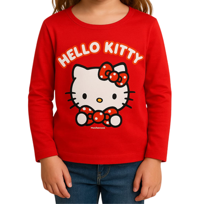 Remera Hello Kitty Roja