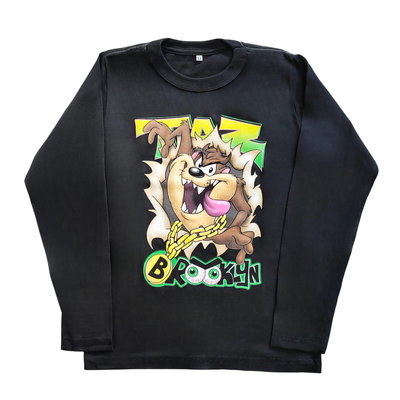 Remera Tazmania Negra