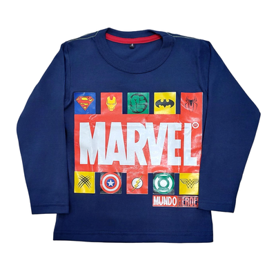 Remera Marvel Azul