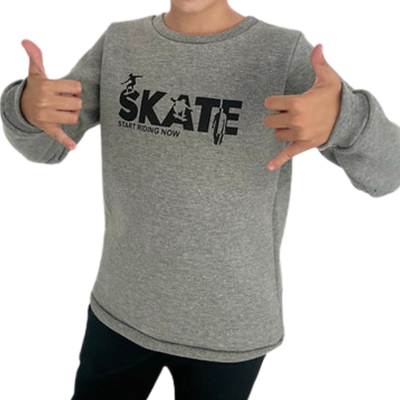 Buzo Skate Start Gris