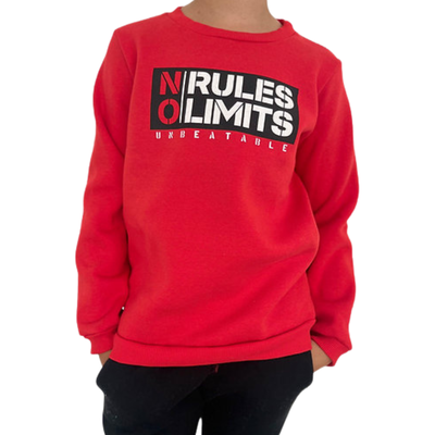 Buzo No Rules Rojo