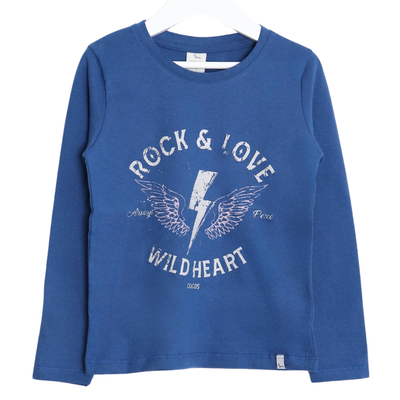 Remera Rock Y Love Azul
