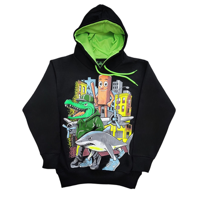 Buzo Brainrot Negro