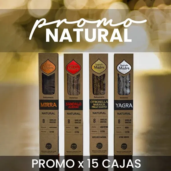 Oferta Sagrada Madre Resinas Puras x15