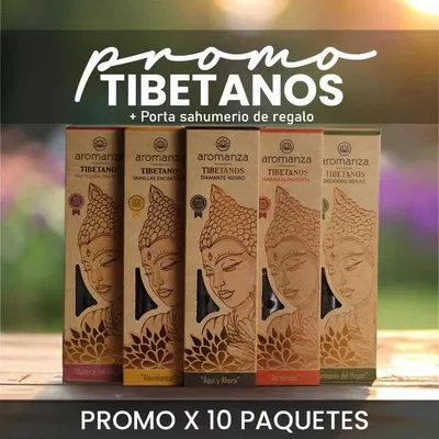 Oferta Tibetanos Aromanza x10