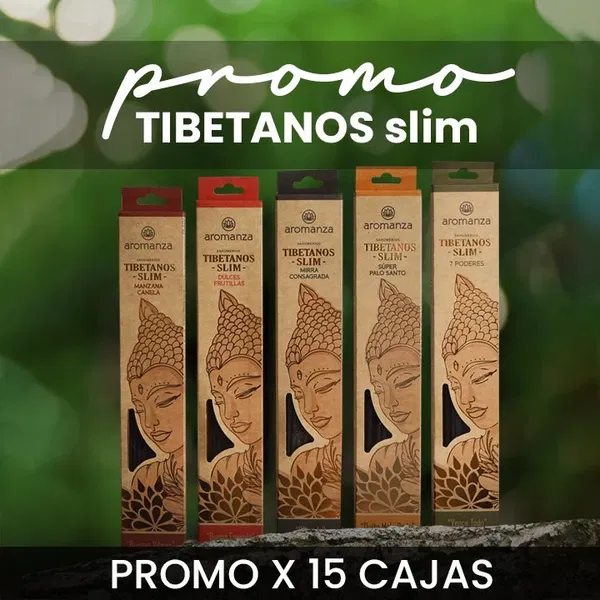 Oferta Tibetanos Slim Aromanza x15