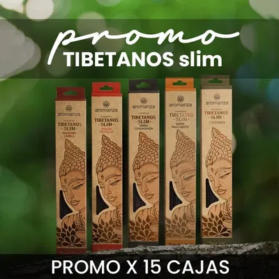 Oferta Tibetanos Slim Aromanza x15