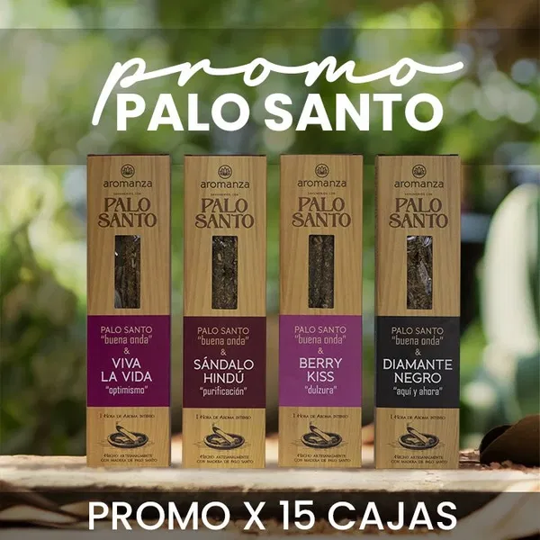 Palo Santo buena Onda Aromanza x15 Oferta