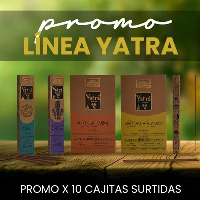 Sahumerios Yatra oferta x10 Surtidos