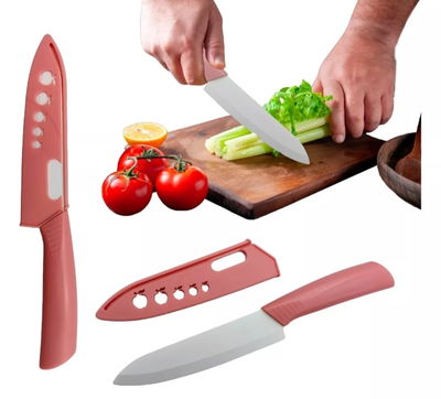 Cuchillo Ceramica con funda