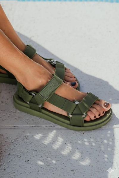 Sandalias Llara verde