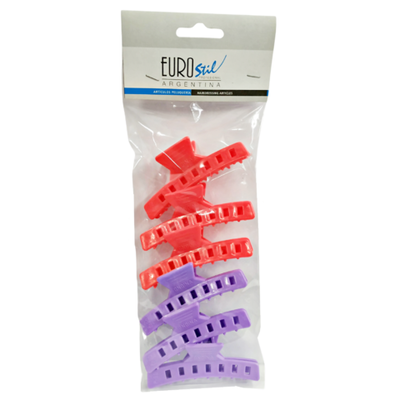 Broches x6 colores