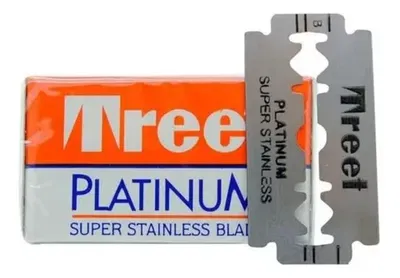 TREET PLATINUM FILOS NAVAJA x 10 HOJAS 