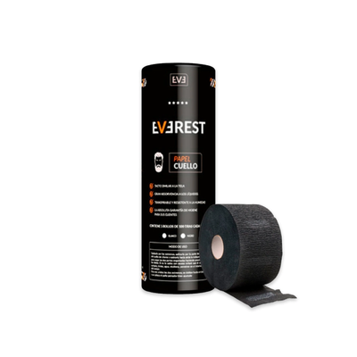 PAPEL DE CUELLO NEGRO EVEREST TUBO X5 ROLLOS