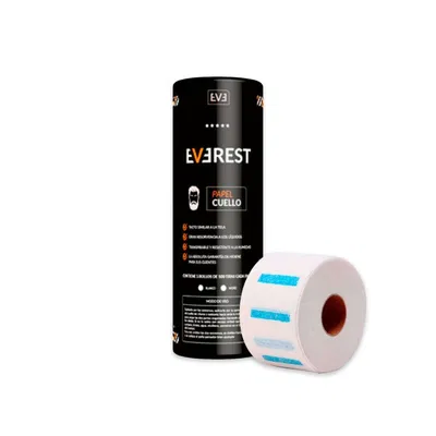 PAPEL DE CUELLO EVEREST TUBO X5 ROLLOS