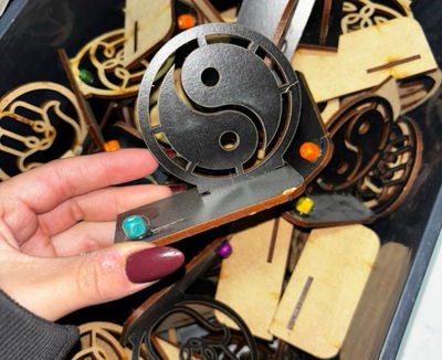 Portasahumerio Mdf Figuras circular