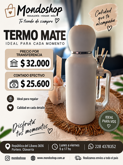 Termo más mate 