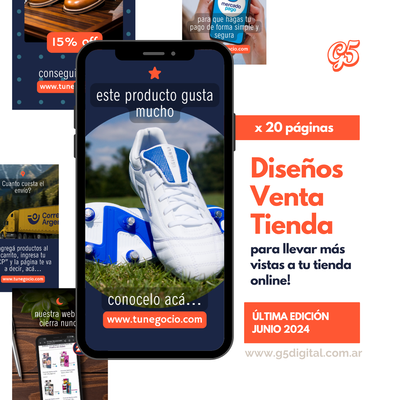 Diseños Venta Tienda - Llevá más visitas a tu tienda online! (editables en Canva)