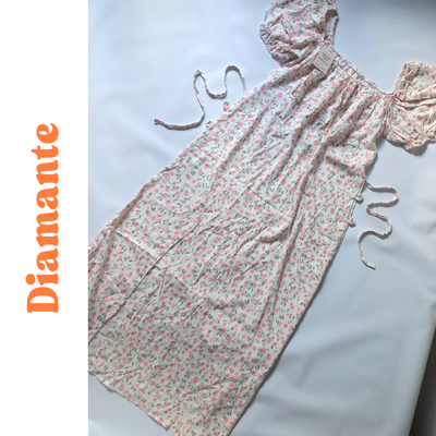 VESTIDO MIDI CORSET DE LINO