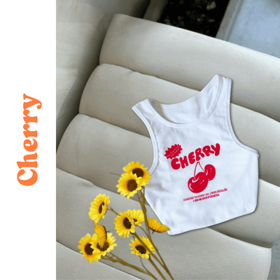 TOP DE MORLEY ESTAMPA ROJO