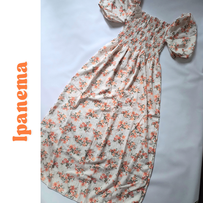 VESTIDO LARGO DE FIBRANA