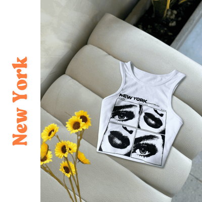 TOP DE MORLEY ESTAMPA NEGRO